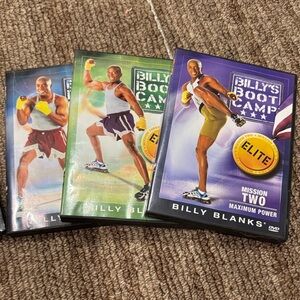 Billy's Boot Camp Elite DVD Set and Tae Bo